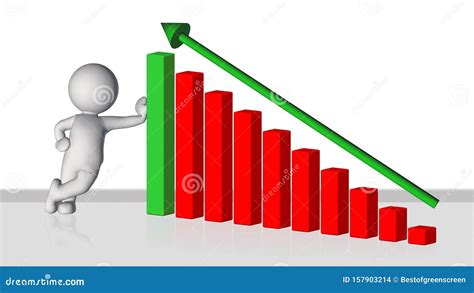 GrÃfico De Barras De Crecimiento Empresarial Con Flecha Ascendente Y