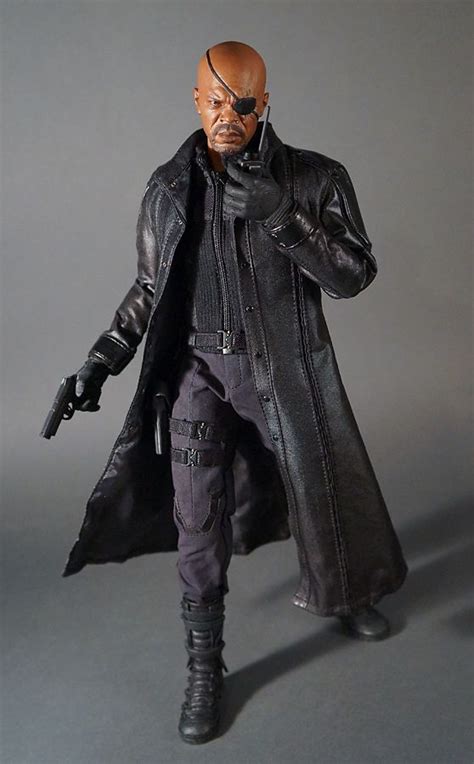 Action Features Toy Talk Review Nick Fury Hot Toys MMS Th Scale Figure