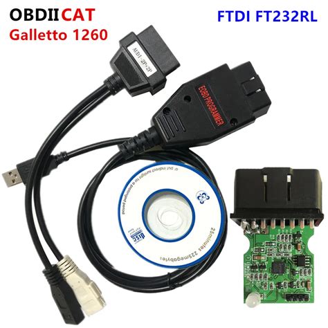 Hot Sell Galletto Ecu Flasher Ftdi Ft Rq Chip Obd Ecu Chip