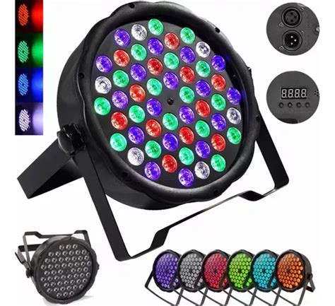 Cañón De Luces 54x2w Led Rgb Multicolor Fiestas Escenario Envío gratis