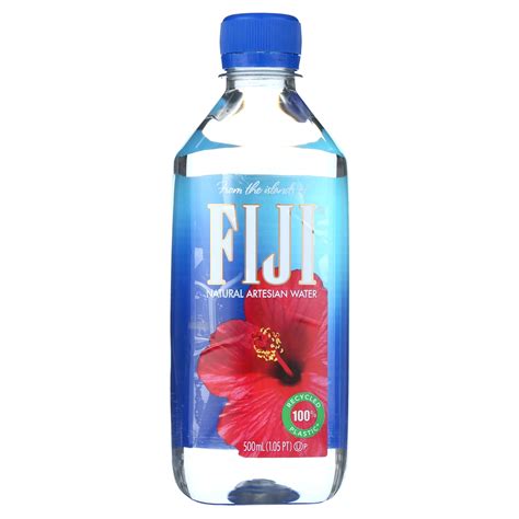 Drinking Fiji Water