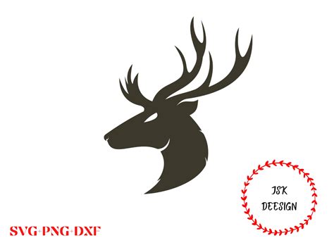 Hirsch SVG-Datei / Hirsch Kopf SVG / Hirsch Clipart / Hirsch | Etsy Schweiz