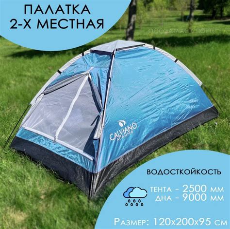 Палатка 2-местная ACAMPER Domepack 2-х местная 2500 мм - купить по ...