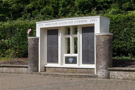 View Of The War Memorial In East Grinstead On July 1 2022 Editorial