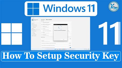 How To Setup Security Key On Windows 11 YouTube