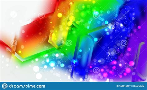 Abstract Colorful Blur Lights Background Stock Vector - Illustration of ...