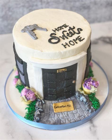 House Warming Cake Design Creative Bakery Inspiration