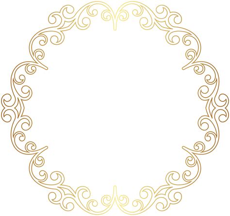 Gold Border Frame Png Clip Art Image Gallery Yopriceville High Images