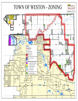 Fillable Online Town Of Weston Zoning Fax Email Print Pdffiller