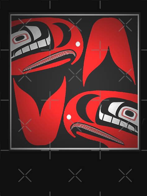 Never Out Done T Shirt For Sale By Ninuno Redbubble Pacific Northwest Tribal Art T Shirts