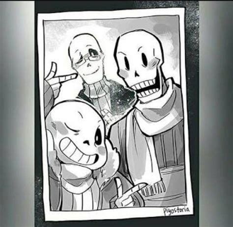 Gaster Papyrus And Sans Undertale Ost Undertale Drawings Science Sans