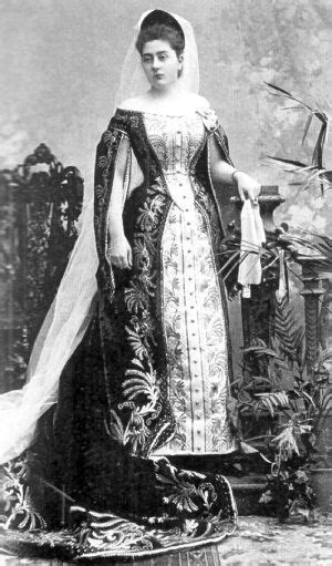 Russian Court Dress Lady In Waiting In Her Ceremonial Dress To The