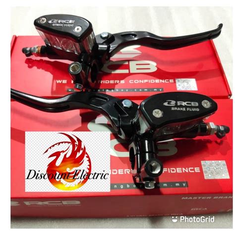 Jual Paket Master Rem RCB Oval E2 14MM Kiri Kanan Nmax PCX ADV Xmax