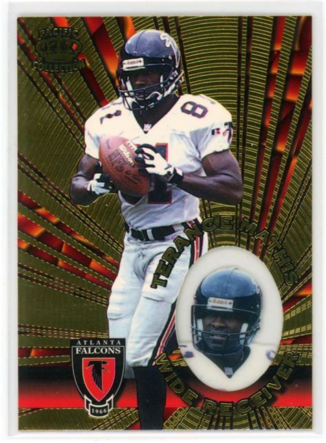 1996 Pacific Invincible Terance Mathis Atlanta Falcons I 9 EBay