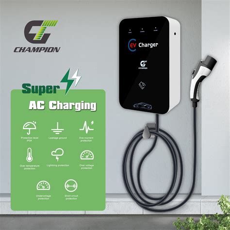 Ac Ev Charger Ev Charging Station Kw Kw For Electric Vehicle With