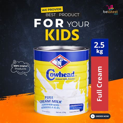 Cowhead Instant Full Cream Milk Powder Kg Belatest