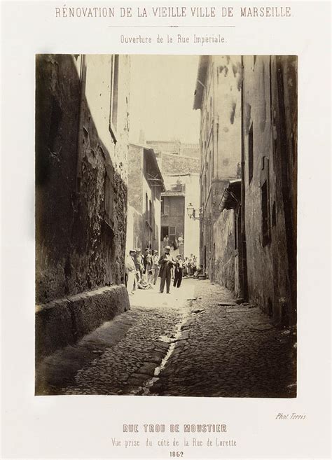 Realisation Des Travaux Du Percement De La Rue Imperiale A Marseille