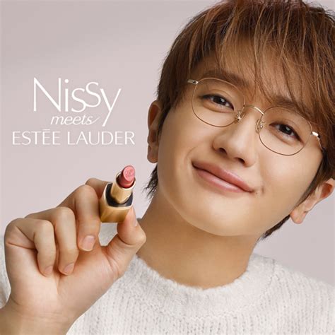 Nissy Meets Est E Lauder Lip News Nissy Official