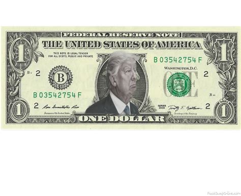 Te New 1 Dollar Bill | Face Swap Online