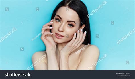 Portrait Model Natural Nude Make Bare Stock Photo Shutterstock