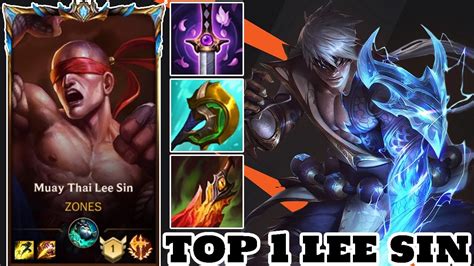 Wild Rift Lee Sin Top Lee Sin Gameplay Rank Challenger Youtube