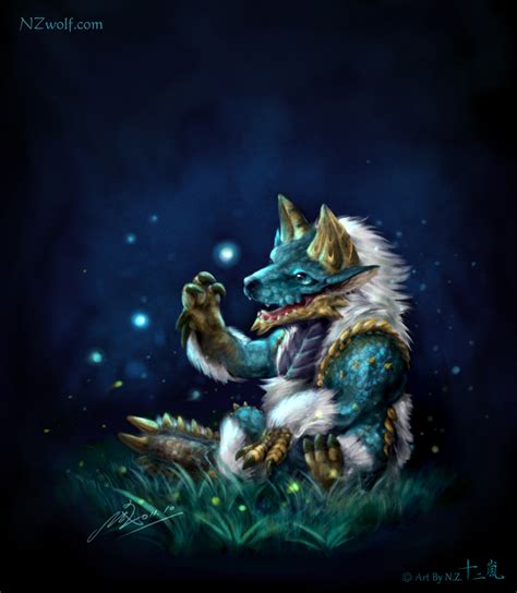 Monster Hunter Zinogre Cub A By Zilvenart On Deviantart