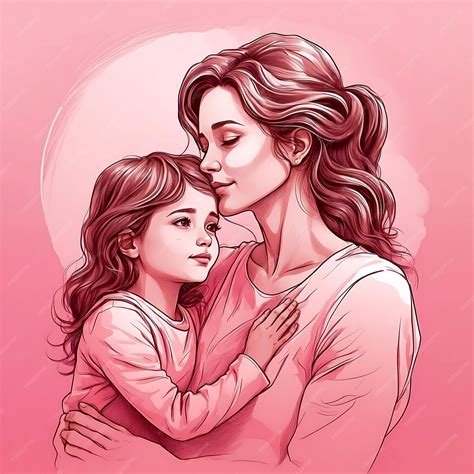 Premium Photo Mom And Daughter Love Mothers Day Mom Background