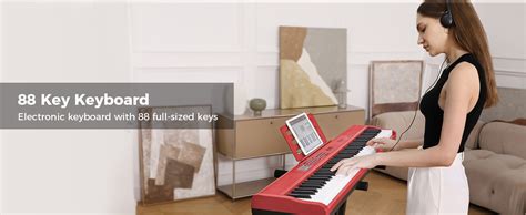 Amazon Fesley Piano Keyboard Keys Full Size Digital Piano