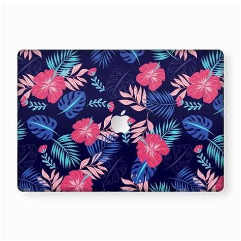 Beautiful Floral Pattern MacBook Skins, Custom Laptop Skin, Laptop Skin ...