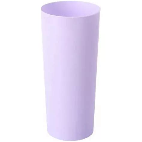 Vaso Trago Largo 280ml Pastel Colores Cotillon Fiesta X 10 U Color Lila