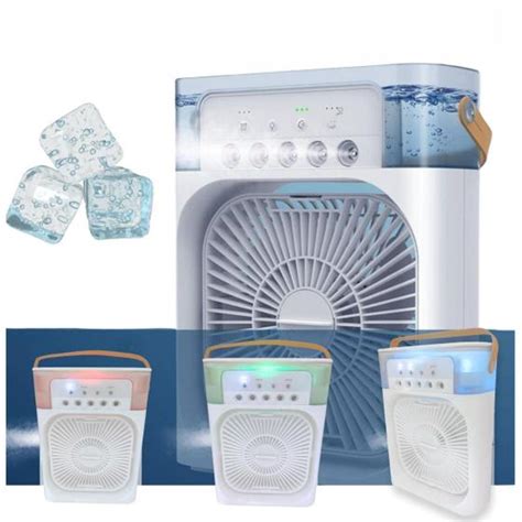 Ventilador Climatizador Mini Ar Condicionado Portátil Umidificador