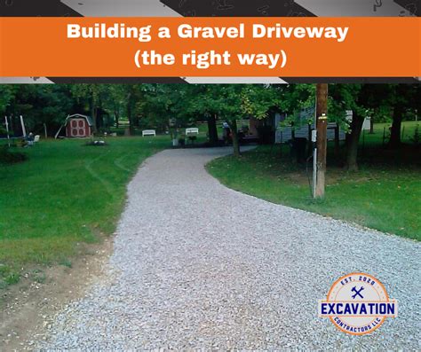 How To Build A Gravel Driveway The Right Way Excavation Contractors