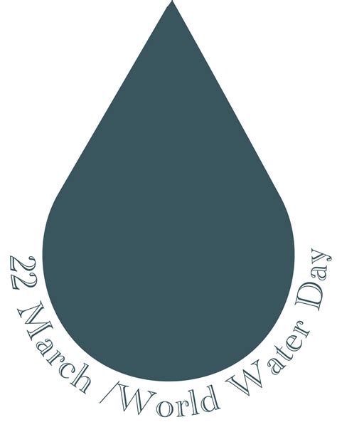 Free World Water Day Icon Environment Care Water Drop Water Pollution