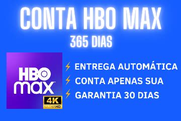 HBO MAX 30 DIAS ENTREGA AUTOMÁTICA Assinaturas e Premium GGMAX