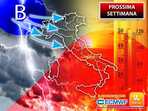 Da Domenica Agosto Italia Spaccata In Due Temporali E Caldo