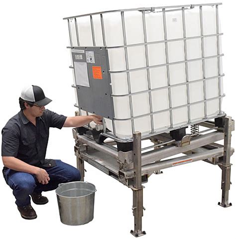 Vestil Ibc Tlt Fpl Ss Stainless Steel Ibc Stand For Sale Hof Equipment Co