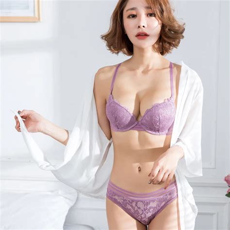 Mingmo New Bra Set Lace Embroidery Push Up Sexy Luxury Lingerie