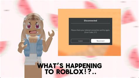 Whats Happening To Roblox Youtube