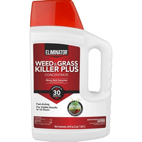 Eliminator Weed And Grass Killer Plus Concentrate Herbicide 64 Fl Oz