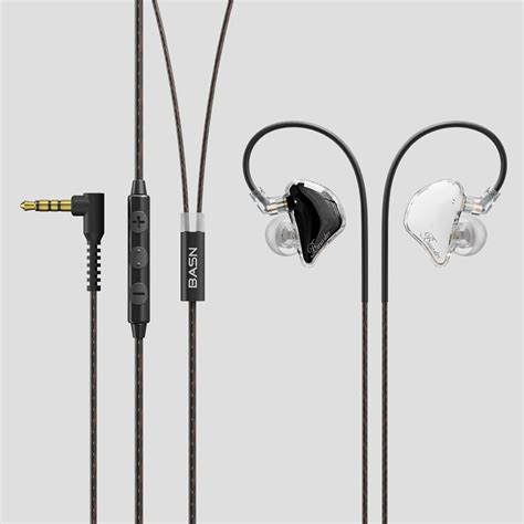 BASN Bmaster Auriculares Intrauditivos De Triple Controlador Con