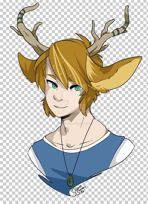 Reindeer Antler Legendary Creature Png Clipart Anime Antler Art