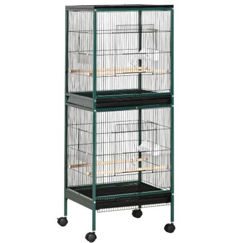 Large Bird Cage With 17 Ft Width Bird Aviary Indoor With Multi Door