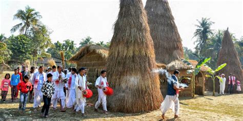 Assam Celebrates Bhogali Bihu by Burning CAA Copies in Bonfires - The Wire