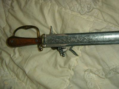 Vintage Flintlock/ Sword Pistol Replica | #131833422