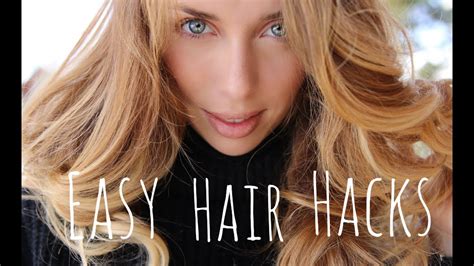 Easy Hair Hacks Инструкции по уходу за волосами для Ленивых Девушек