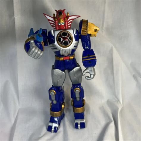 Power Rangers Ninja Storm Blue Lightning Megazord Figure