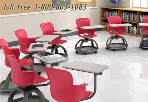 School Desk And Chair In Classroom