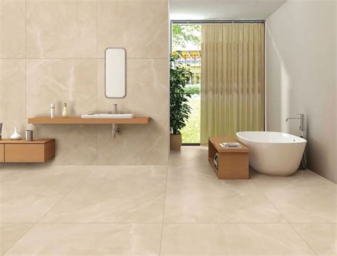 Polished Kajaria Bathroom Tiles Size 2x4 Feet 600x1200 Mm At Rs 55