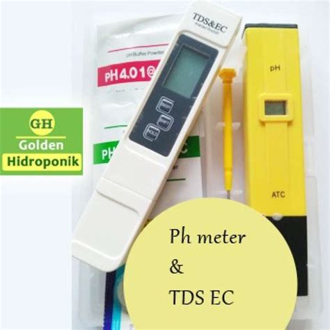 Promo Paket Alat Ukur Ph Meter Dan TDS EC Harga Murah Diskon 23 Di