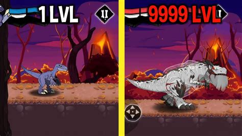 MAX LEVEL In Dino Rumble Jurassic War Game YouTube